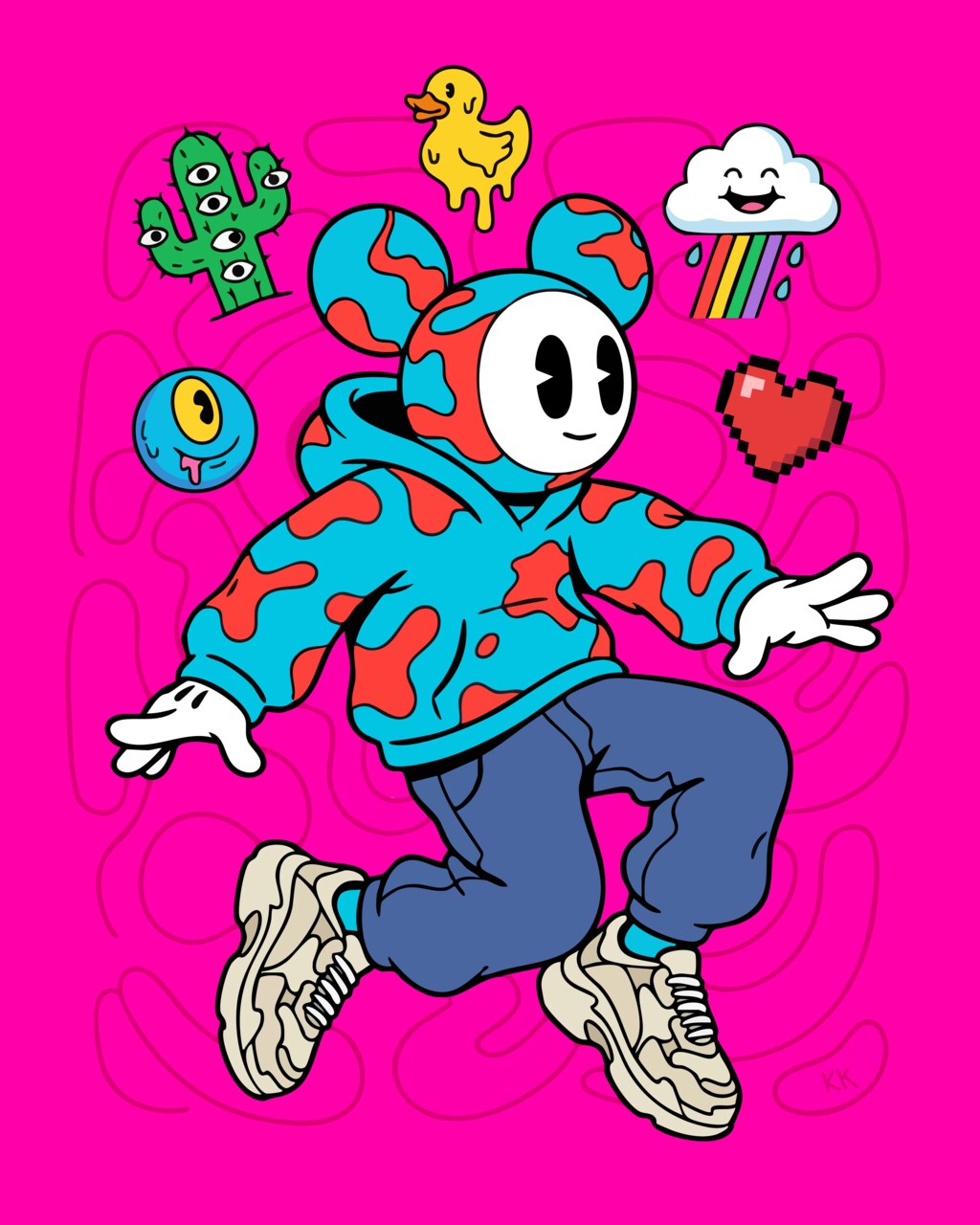Willy label art