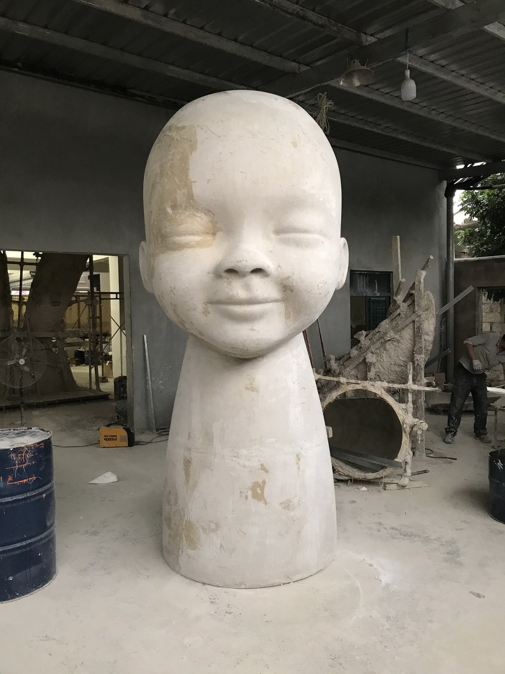 Monumental work in production