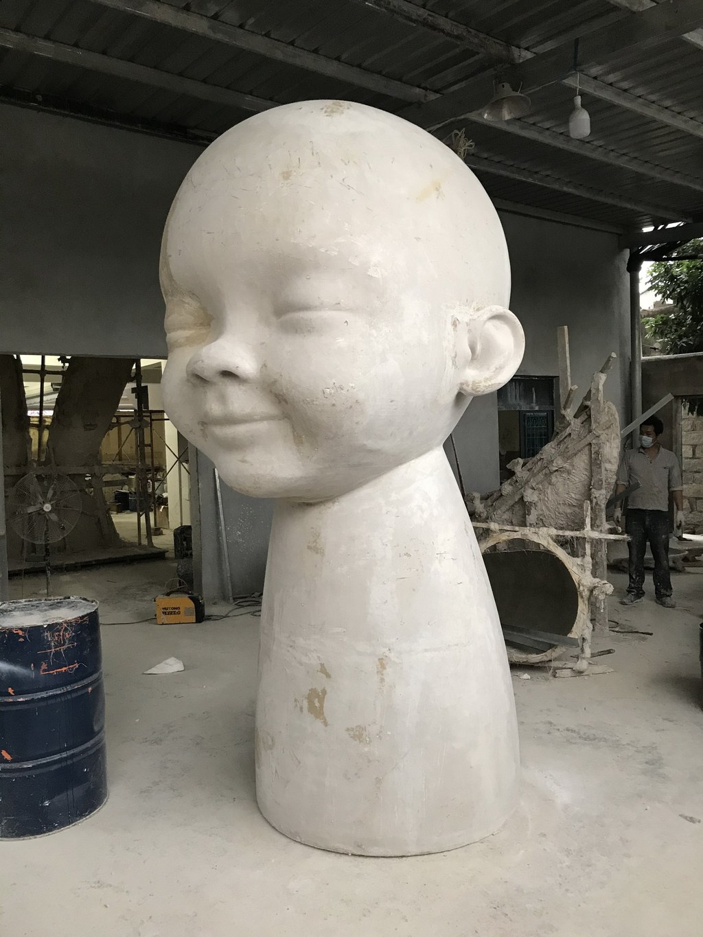 Monumental work in production