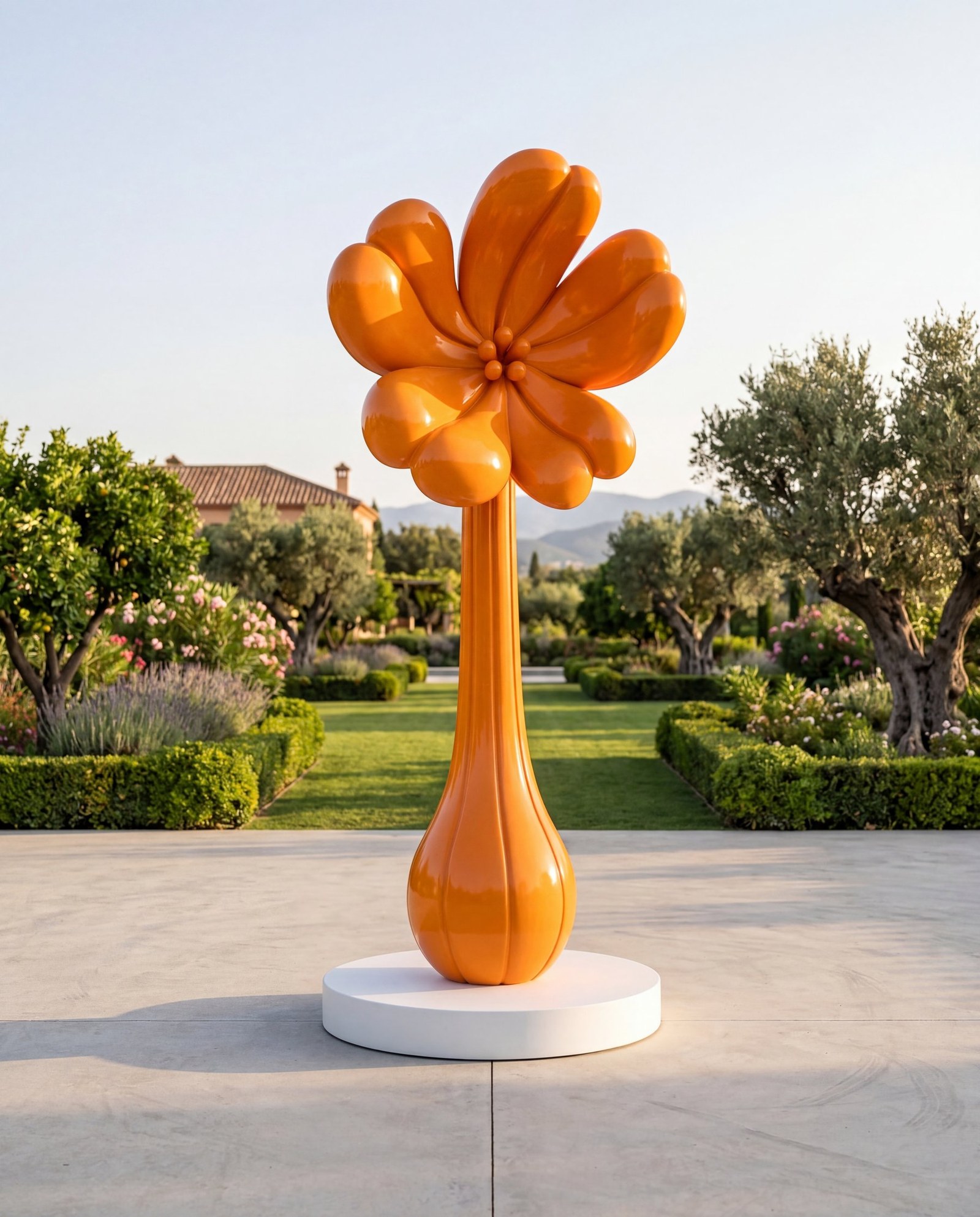 Orange Tulip Dancer — 7 ft