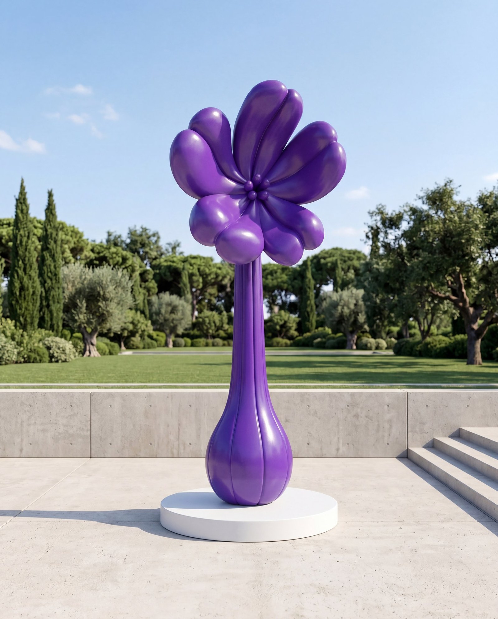 Purple Tulip Dancer — 7 ft