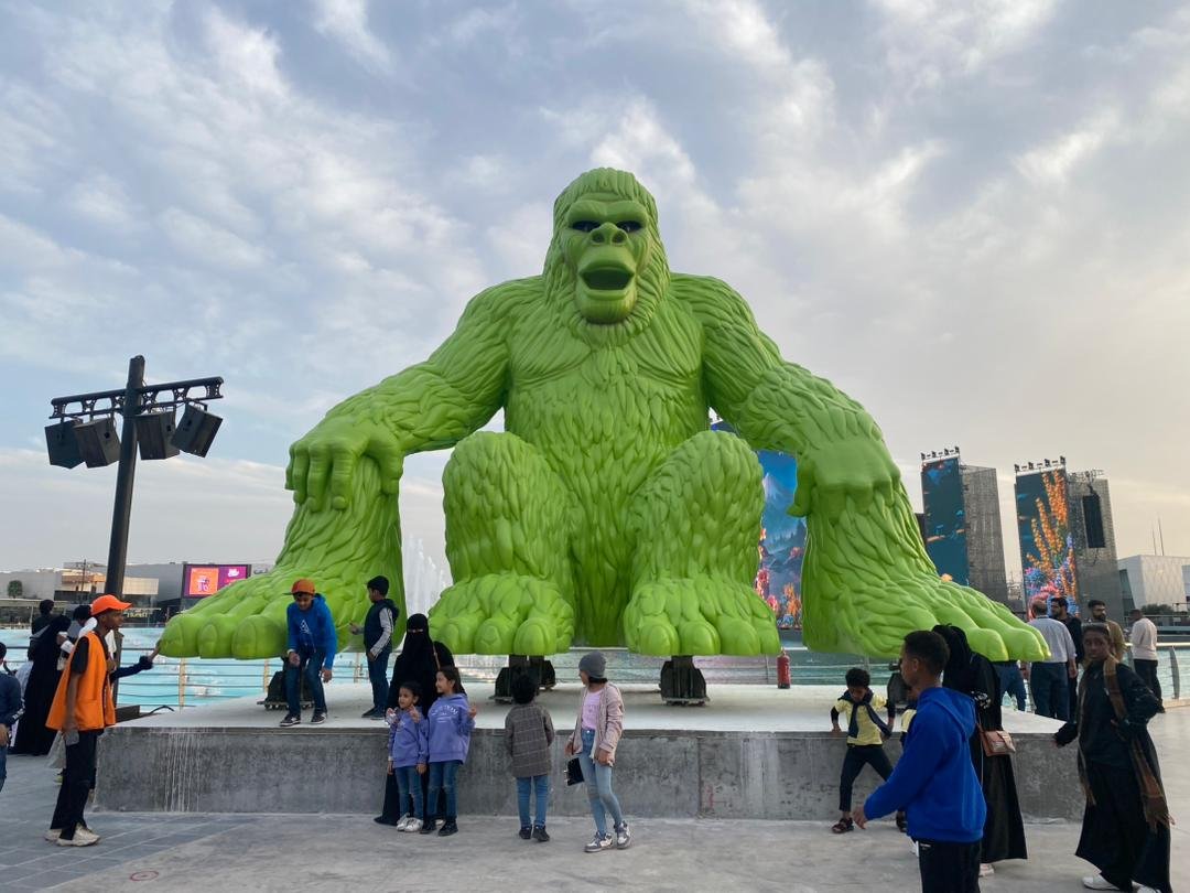 2024: Garden Sasquatch for Boulevard City Riyadh, Kingdom of Saudi Arabia