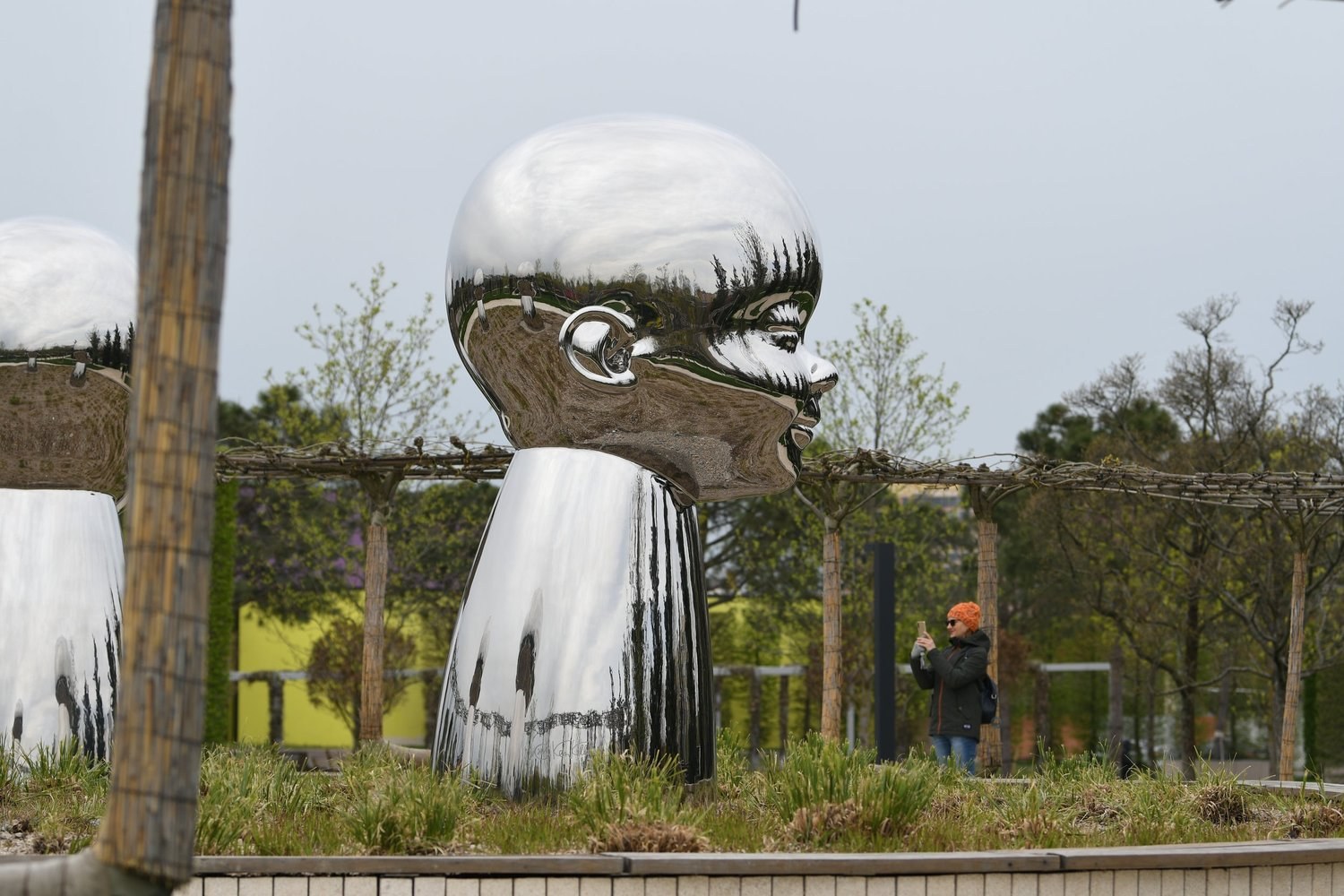 Ken Kelleher’s Inner Child, a Set of Four Sculptures, Installed at Krasnodar Park