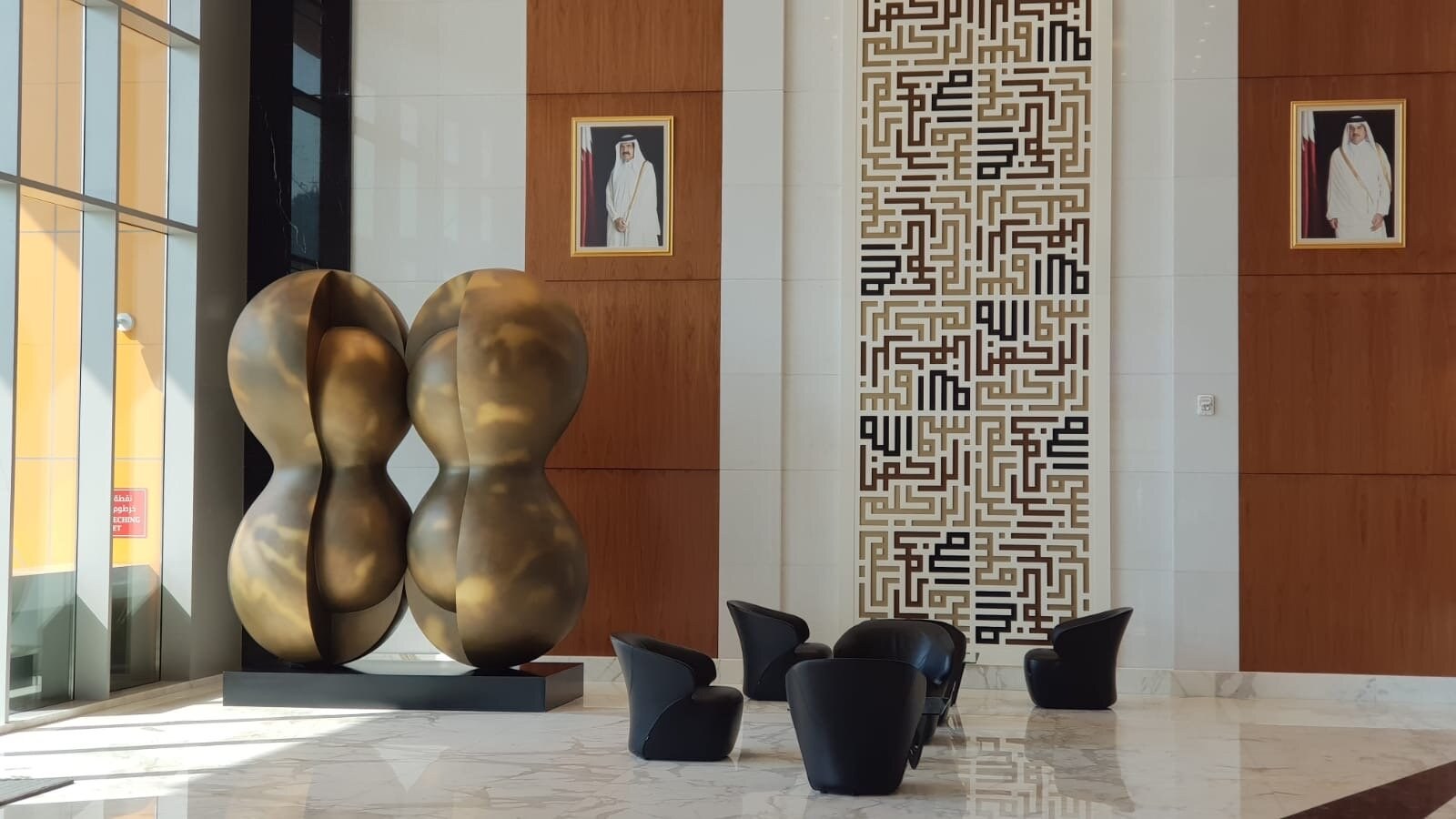 Ken Kelleher’s Papillon Enters the Permanent Collection of Al Khaliji Bank in Doha